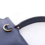 Celine Belt Bag Mini Navy Leather — view 8