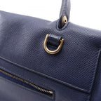 Celine Belt Bag Mini Navy Leather — view 7
