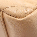 Chanel Tote Quilted Grand Shopping GST Beige Caviar Leather Chain — view 6