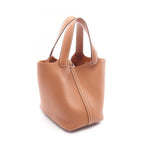 Hermes Handbag Picotin Lock PM Gold Leather — view 2