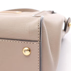 Fendi Handbag Peekaboo 2-Way Gray Leather Regular — view 7