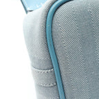 Hermes Handbag Valparaiso PM Blue Jean — view 9