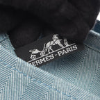 Hermes Handbag Valparaiso PM Blue Jean — view 4