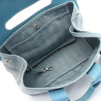 Hermes Handbag Valparaiso PM Blue Jean — view 3
