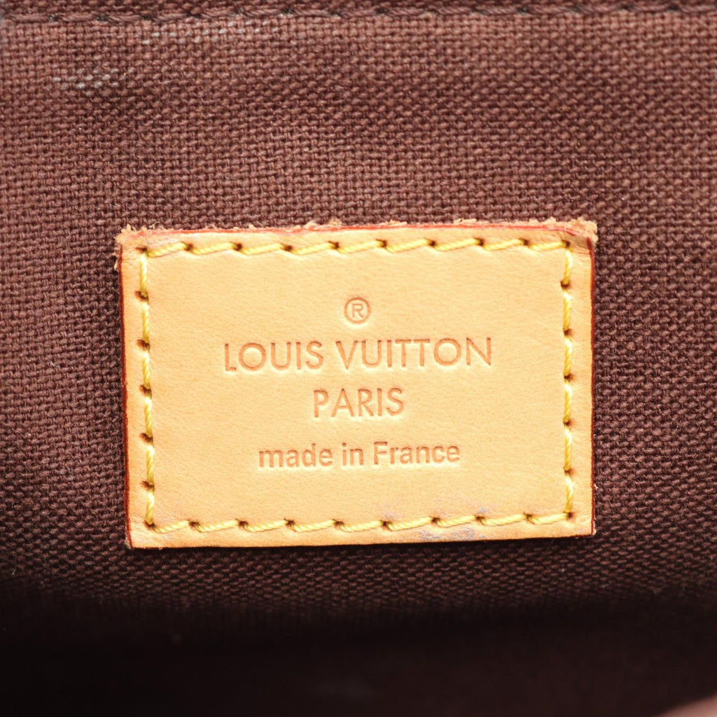 Louis Vuitton Shoulder Bag Menilmontant Canvas Leather — view 4