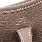 Hermes Shoulder Bag Evelyne TPM Amazon Etoupe Leather TPM — view 4