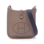 Hermes Shoulder Bag Evelyne TPM Amazon Etoupe Leather TPM