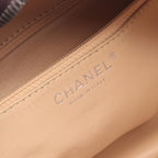 Chanel Line Dark Brown Leather CC Logo Boston — view 4