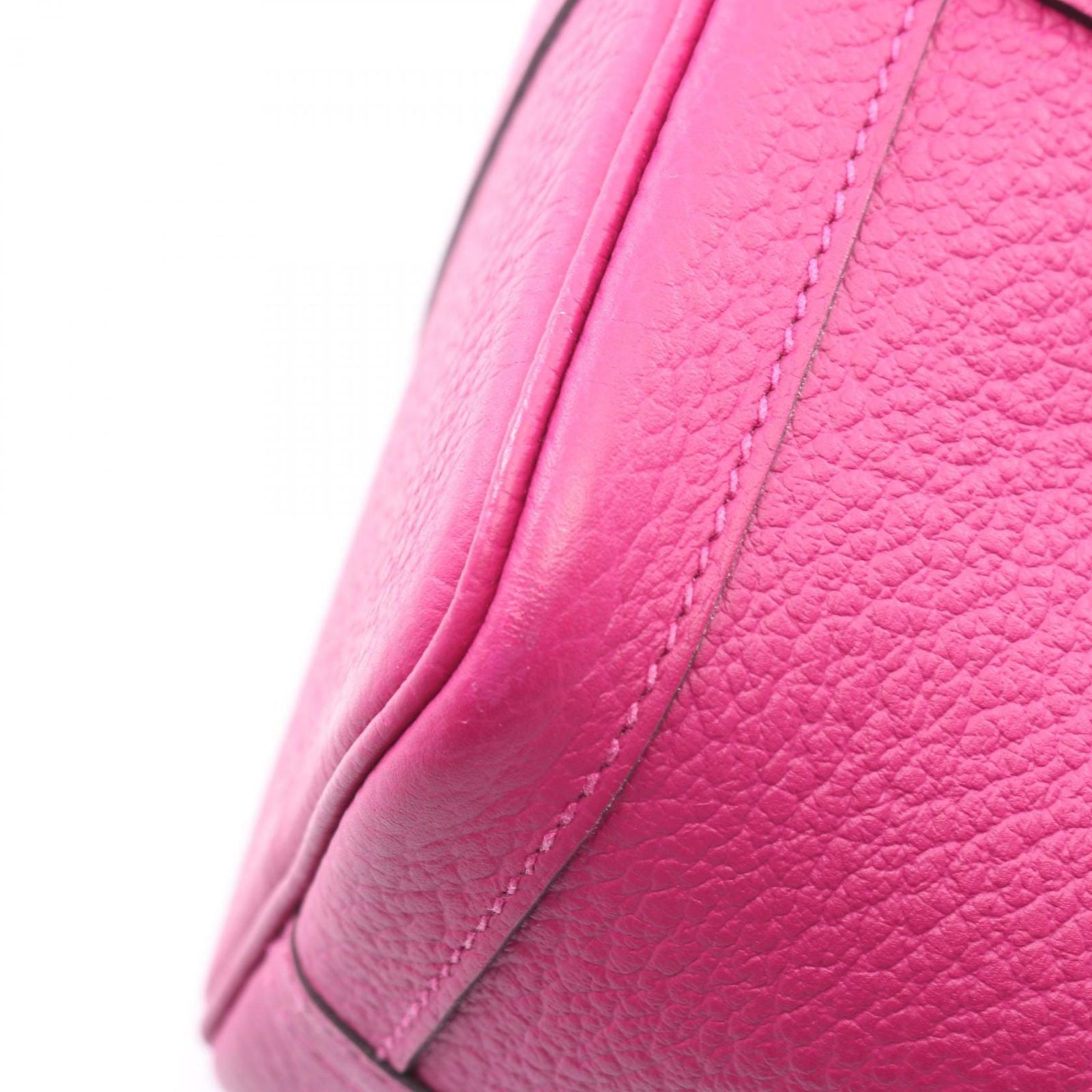Hermes Tote Garden Party TPM Rose Purple Leather — view 8