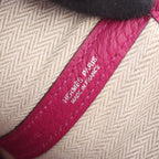 Hermes Tote Garden Party TPM Rose Purple Leather — view 4