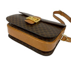 Celine Vintage Carriage Macadam Blason Triomphe Pattern Logo Leather Shoulder — view 8