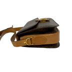 Celine Vintage Carriage Macadam Blason Triomphe Pattern Logo Leather Shoulder — view 5