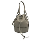 Loewe Shoulder Bag Balloon Gray Leather