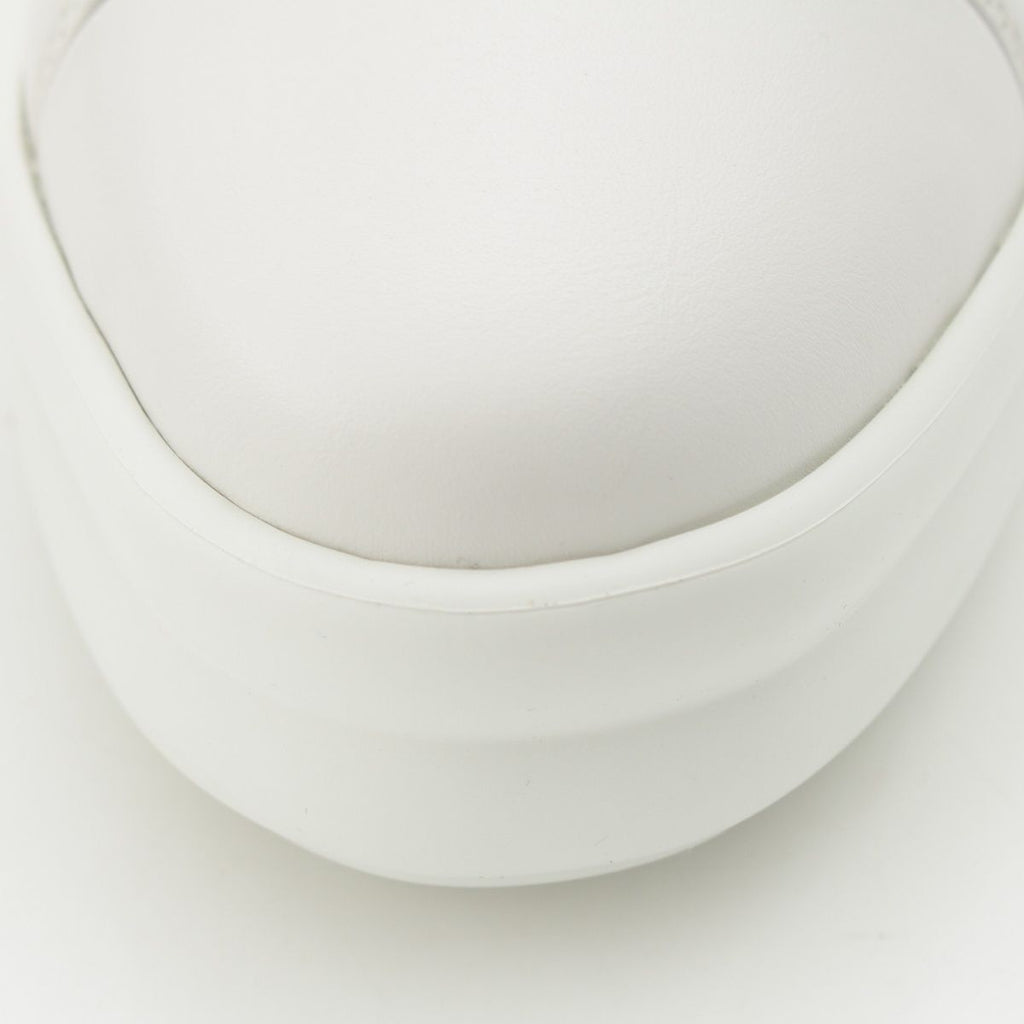 Hermes Happy Leather Sneakers White — view 8