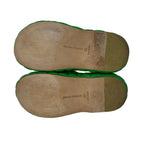 Bottega Veneta Sandals 37 Green Intrecciato Leather — view 4