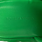 Bottega Veneta Sandals 37 Green Intrecciato Leather — view 5