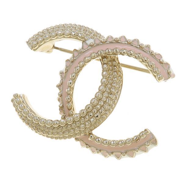 Chanel 18c Brooch Gold