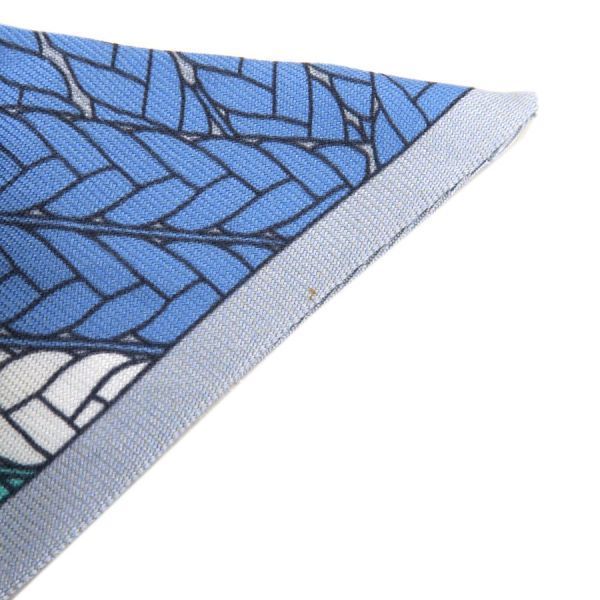 Hermes Twilly Scarf Blue — view 8