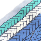 Hermes Twilly Scarf Blue — view 4