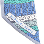 Hermes Twilly Scarf Blue — view 7