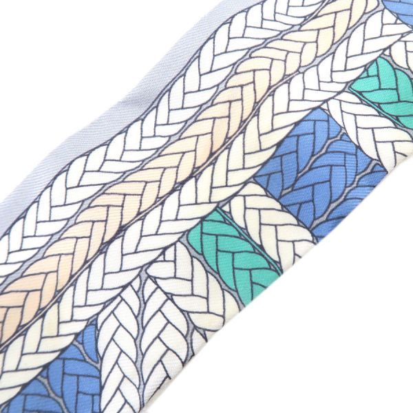 Hermes Twilly Scarf Blue — view 5
