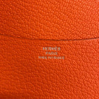 Hermes Notebook Agenda GM Orange Poppy Silver — view 4