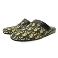 Dior Sandals le Monsieur Trotter Pattern Canvas Contrast Leather