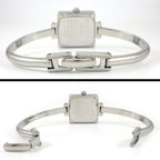 Gucci Watch Bangle Square Black Dial SS — view 3