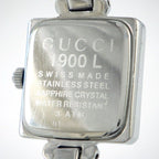 Gucci Watch Bangle Square Black Dial SS — view 4