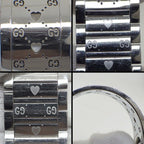 Gucci Watch Bangle Towa 112 GG Pink Maza Ofpearl Dial SS — view 7