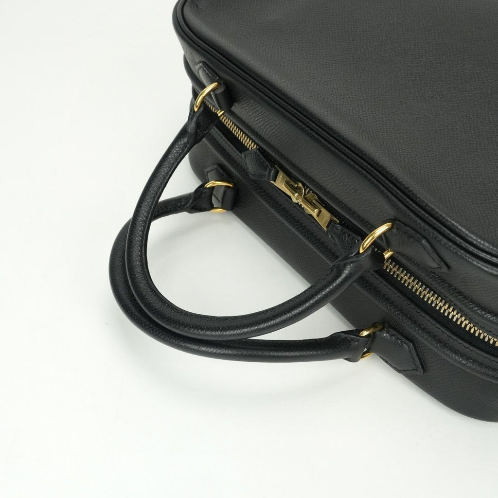 Hermes Sac Anvi 26 Tote Epsom Noir Black Gold Veau Handbag — view 7