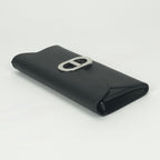 Hermes Chaine D'ancre Tougo Wallet Epsom Noir Black Silver Veau — view 4