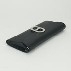 Hermes Chaine D'ancre Tougo Wallet Epsom Noir Black Silver Veau — view 3