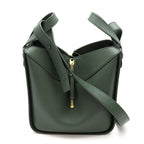 Loewe Hammock Compact Soft Gray Calfskin Shoulder Bag Vintage — view 5