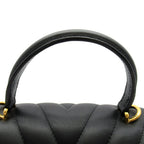 Louis Vuitton Holdomi Leather Handbag Noir — view 2