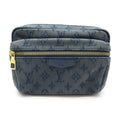 Louis Vuitton Bam Outdoor Monogram Denim Belt Bag Blue