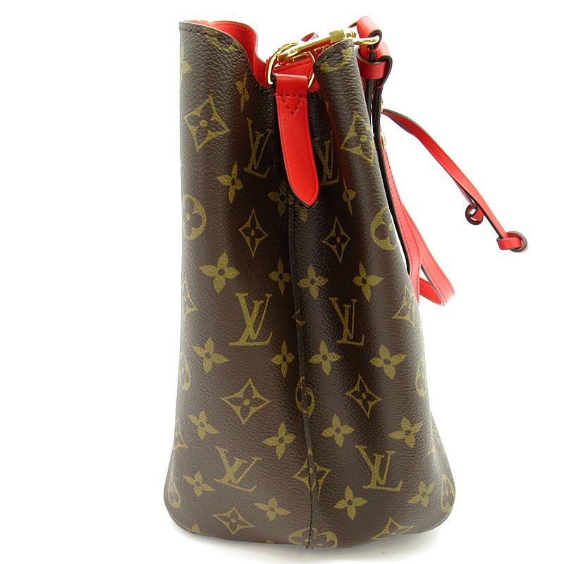 Louis Vuitton Neo Noe Monogram Shoulder Bag Coquelicot — view 5