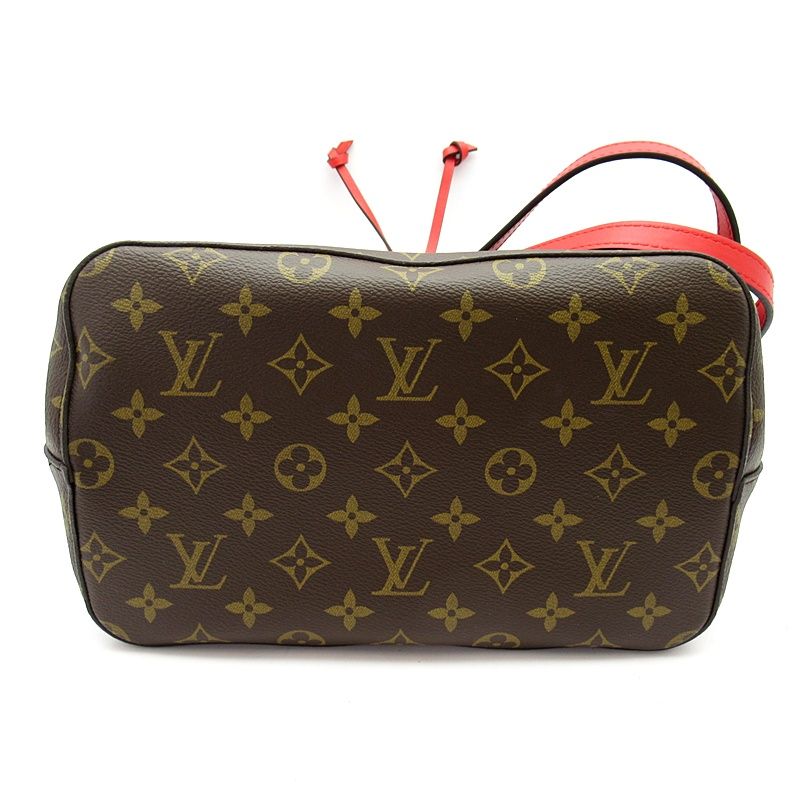 Louis Vuitton Neo Noe Monogram Shoulder Bag Coquelicot — view 6