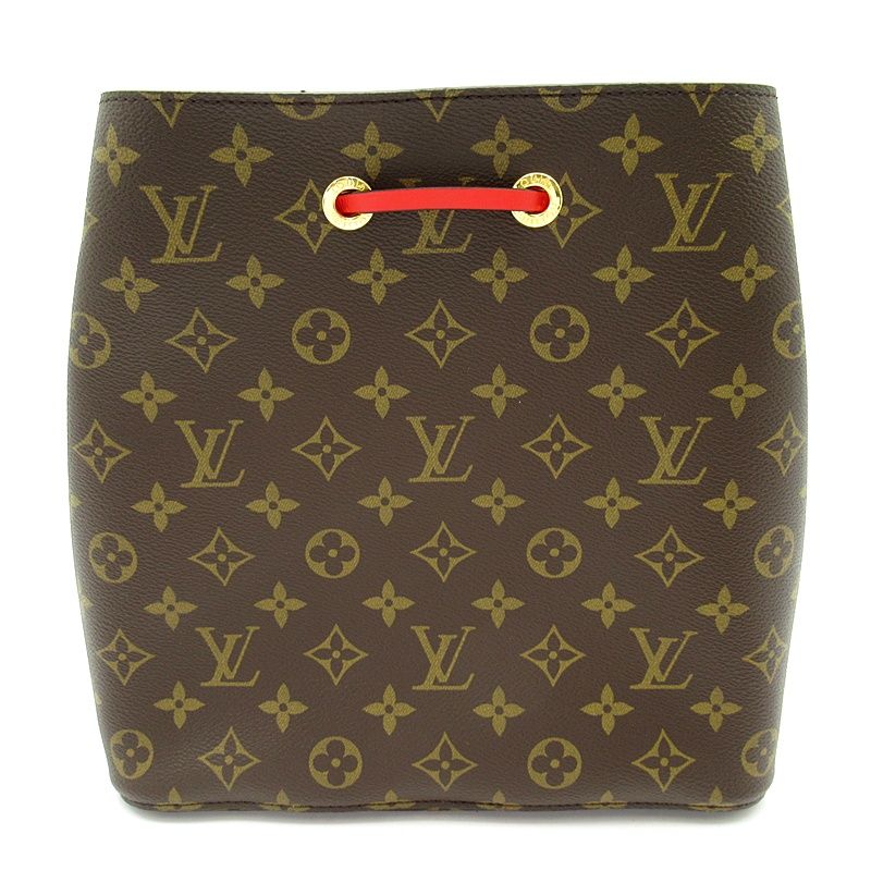 Louis Vuitton Neo Noe Monogram Shoulder Bag Coquelicot — view 4
