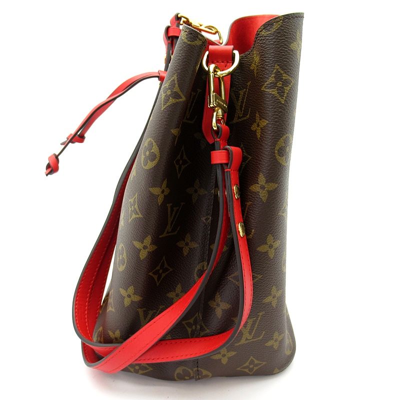 Louis Vuitton Neo Noe Monogram Shoulder Bag Coquelicot — view 3