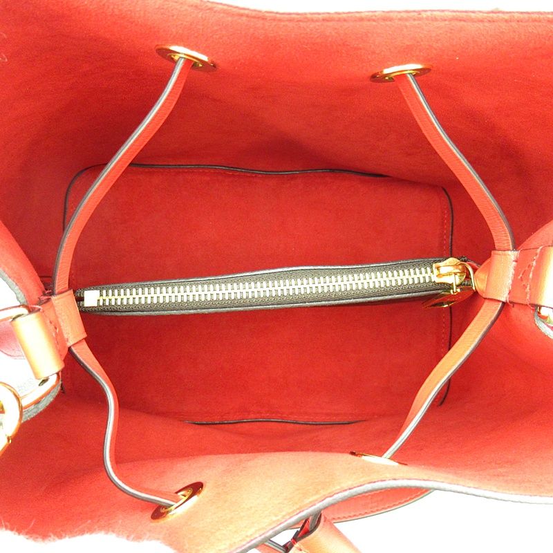 Louis Vuitton Neo Noe Monogram Shoulder Bag Coquelicot — view 7