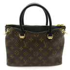 Louis Vuitton Pallas BB Monogram Handbag Noir — view 4
