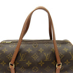 Louis Vuitton Papillon 26 Monogram Handbag Brown — view 2