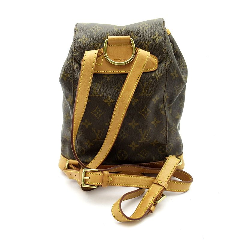 Louis Vuitton Montsouris Monogram Backpack Brown — view 4