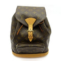 Louis Vuitton Montsouris Monogram Backpack Brown