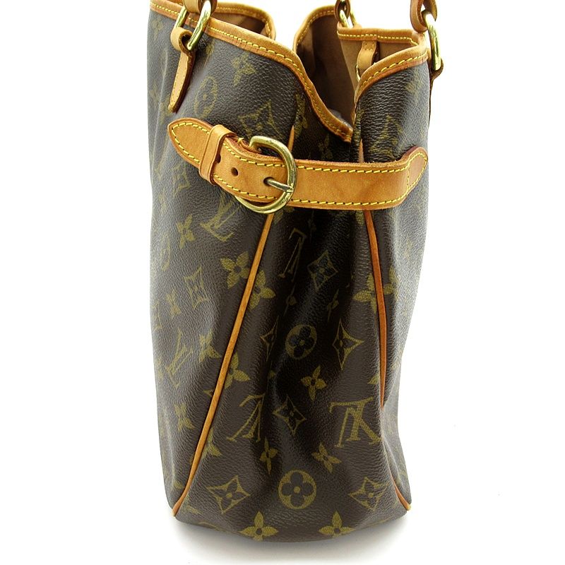 Louis Vuitton Batignolles Oriental Monogram Handbag Brown — view 3