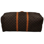 Louis Vuitton Keepall 60 Monogram Boston Bag Brown — view 6