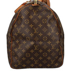 Louis Vuitton Keepall 60 Monogram Boston Bag Brown — view 3