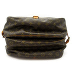 Louis Vuitton Saumur 35 Monogram Shoulder Bag Brown — view 6