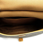 Louis Vuitton Saumur 35 Monogram Shoulder Bag Brown — view 7